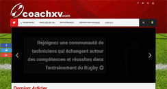 Desktop Screenshot of coachxv.com